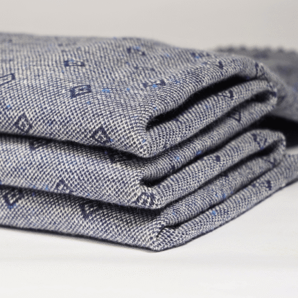 Cotton Poly Viscose Pique Jacquard