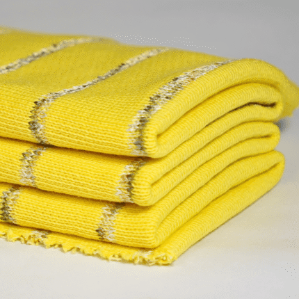 Cotton Poly Spaceyded 3th Stripe Terry