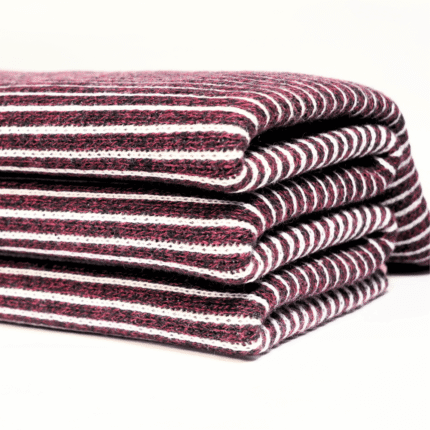 Cotton Poly Y/D Vertical Stripe RIB