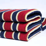 Cotton Poly Stripe Single Jersey