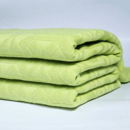 Cotton Poly Lycra Transfer Knit Jacquard