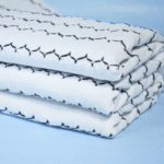 Cotton Poly Stripe Jacquard