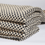 Cotton + Poly Lycra Jacquard Filament + Poly Covred