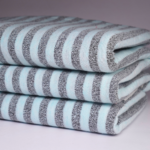 Poly Cotton Snow Yarn Dyed Twisted Stripe Jersey