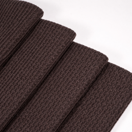 Cotton Organic Combed Pointel Rib Jacquard