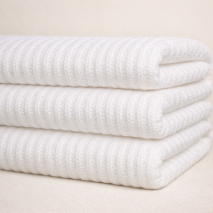 Cotton Organic Combed Pointel Rib Jacquard