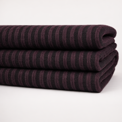 Lyocell Linen + Poly Covered Lycra Variegated Rib