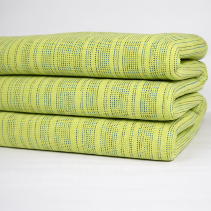 Cotton Poly Filament Spacedyed Pique