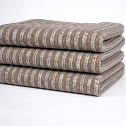 Cotton Poly Variegated Rib