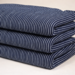 Cotton Indigo + Cotton Slub Stripe Single Jersey