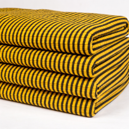 Poly Viscose Lycra Stripe Rib