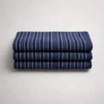 Cotton Poly Stripe Mini Jacquard Jersey