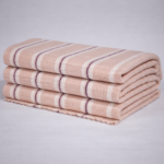 Poly Cotton Variegated Stripe Rib
