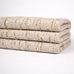 Cotton + Fancy Poly Spacdyed Jacquard