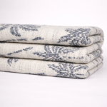 Cotton + Spun Poly + Cotton Slub Leen Jacquard