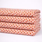 Cotton + Poly Spun + Cotton Jacquard