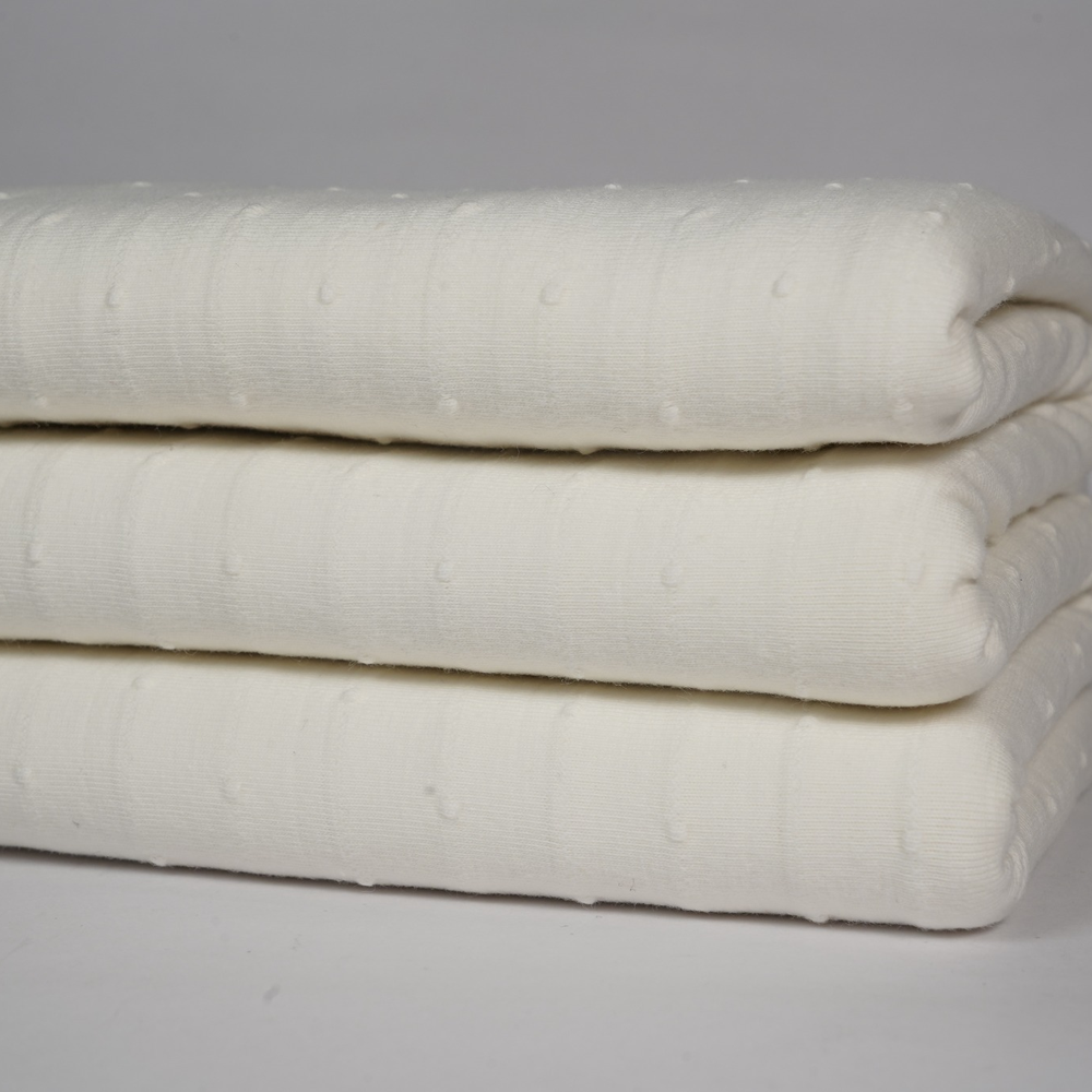 premium_fabric_product_32 Cotton Modal Lycra Dotted Stripe Jacquard - Image 1