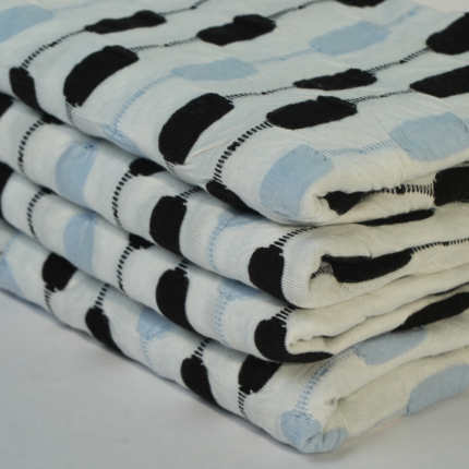 Poly Spun Cotton Dyed Jacquard Stripe