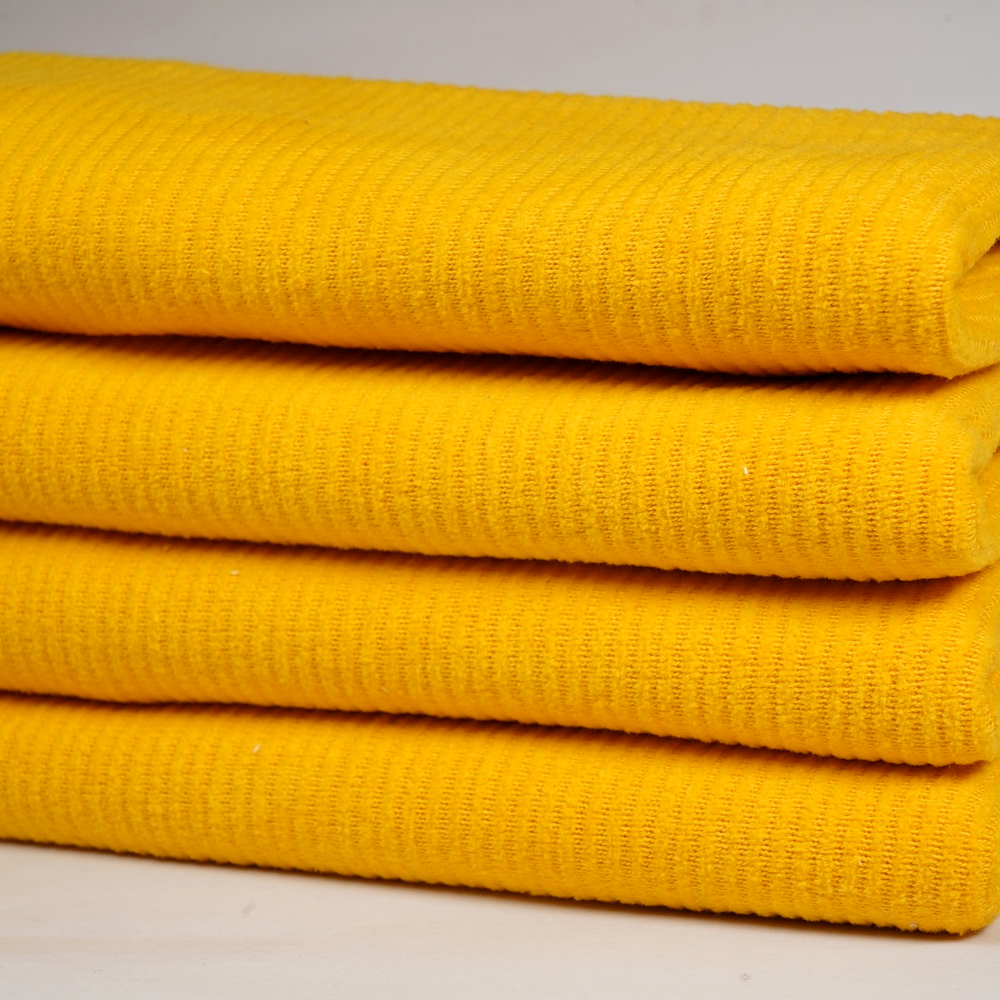 premium_fabric_product_yellow 14NM Saneel+10S Cotton BCI Single Jersey - Image 1