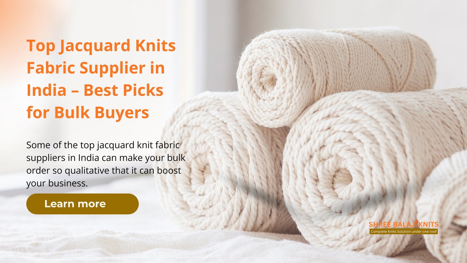 The best jacquard knit fabric supplier you can find in India to buy in bulk.
