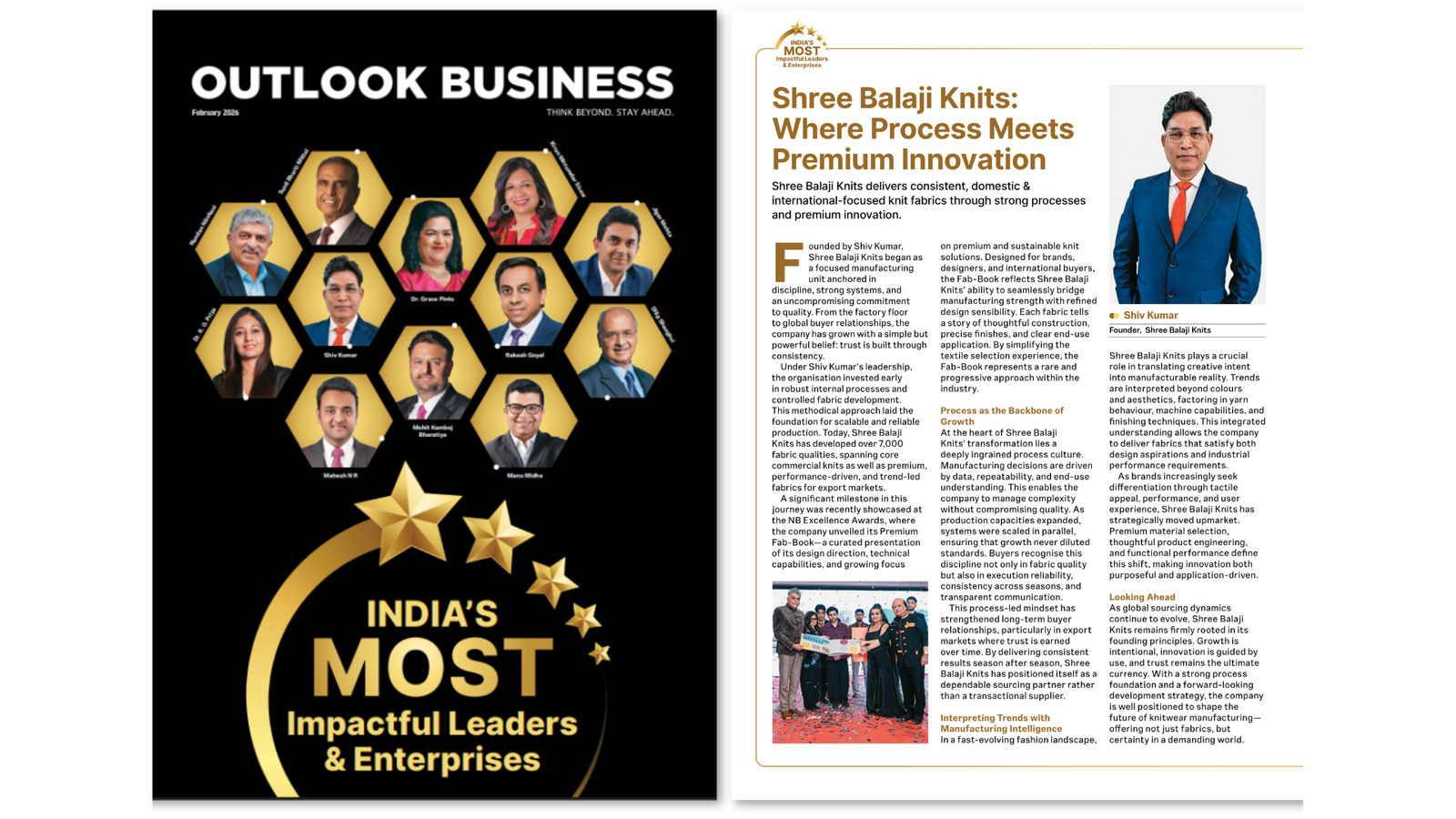 Outlook Magazine Feature