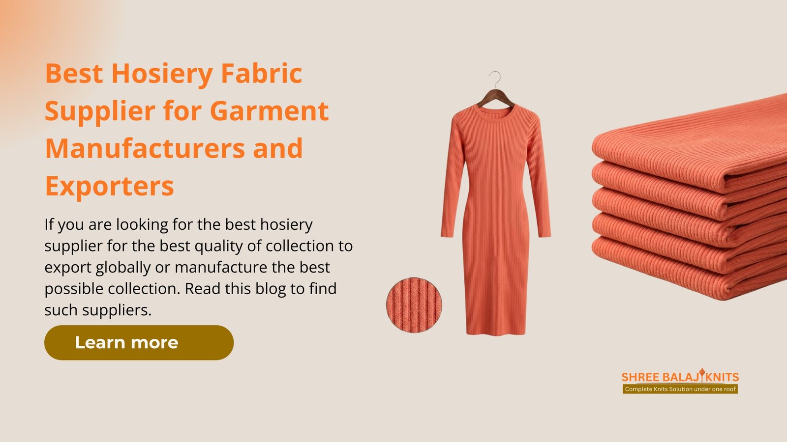Looking for the best hosiery fabric supplier that aces the supply of manufacturers and exporters